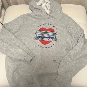 Carhartt Grey Hoodie - Friends of Carhartt Design